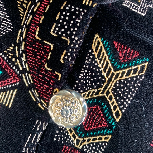 Vintage Tapestry Embroidered Avant Garde Blazer Jacket - Picture 11 of 13